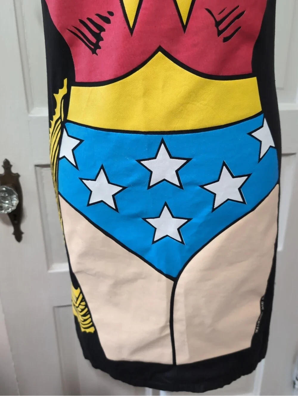 Apron Smock Super Hero DC Marvel Funny Sexy Cooking Wonder Woman(1554)E